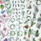 Wrapables Washi Stickers Sets for Scrapbooking, DIY Crafts for Stationery, Diary, Card Making